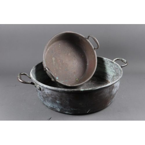 163 - A copper log bucket, 17