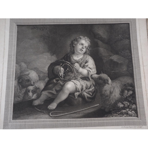 290 - A collection of old master engravings and etchings, including after Rembrandt, Salvatore Rosa, Jacqu... 