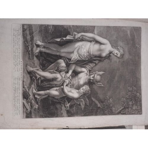 290 - A collection of old master engravings and etchings, including after Rembrandt, Salvatore Rosa, Jacqu... 