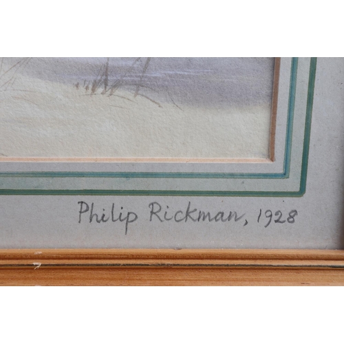 401 - Philip Rickman, 1928: watercolours, 