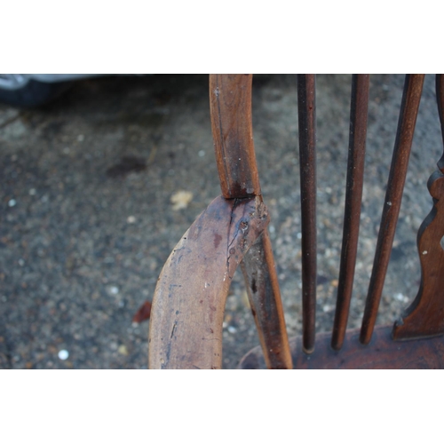 549 - A nest of three tooled leather topped occasional tables and a similar wine table