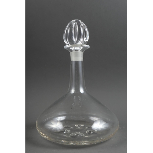 60 - A magnum decanter and stopper