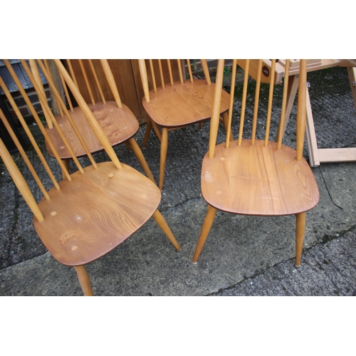 537 - A set of four vintage Ercol 