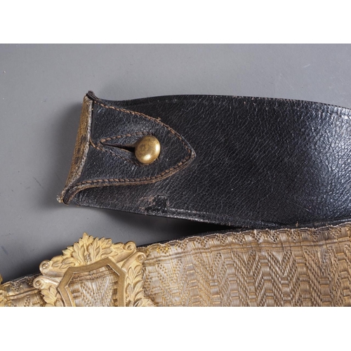 173 - A Royal Artillery stable belt, 31