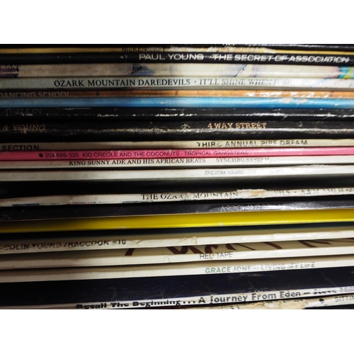 210 - Approximately 85 LP records, including a 1970 pressing of Black Sabbath self-titled, Lionel Richie 