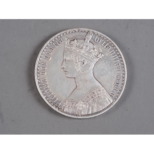 356 - A Queen Victoria silver 