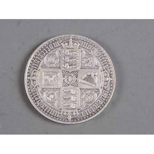 356 - A Queen Victoria silver 