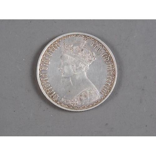 357 - A Queen Victoria silver 