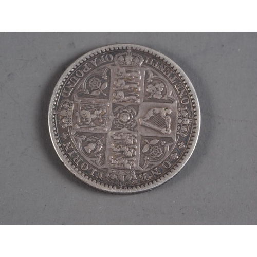 358 - A Queen Victoria silver 