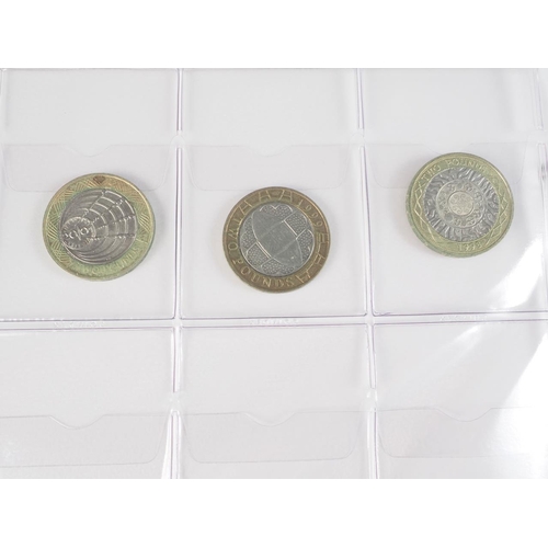 359 - Two albums of British silver and other coinage from King Charles II to the present day