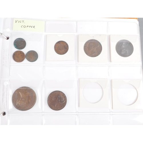 359 - Two albums of British silver and other coinage from King Charles II to the present day