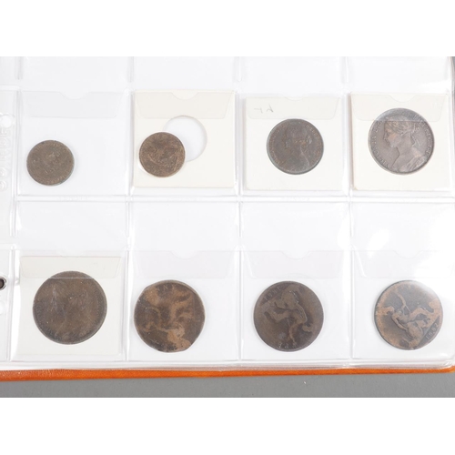 359 - Two albums of British silver and other coinage from King Charles II to the present day