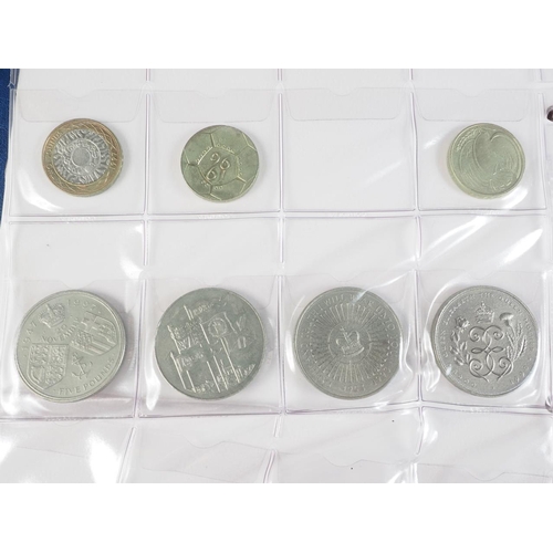 359 - Two albums of British silver and other coinage from King Charles II to the present day