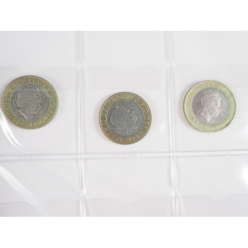 359 - Two albums of British silver and other coinage from King Charles II to the present day