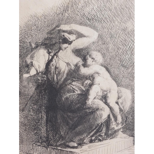 392 - Jules-Isidore Lafrance: an etching, 