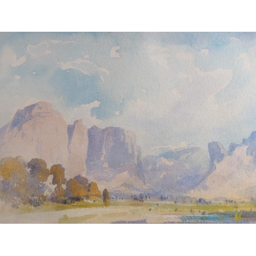 445 - Cecil Arthur Hunt, RWS: two watercolours, 