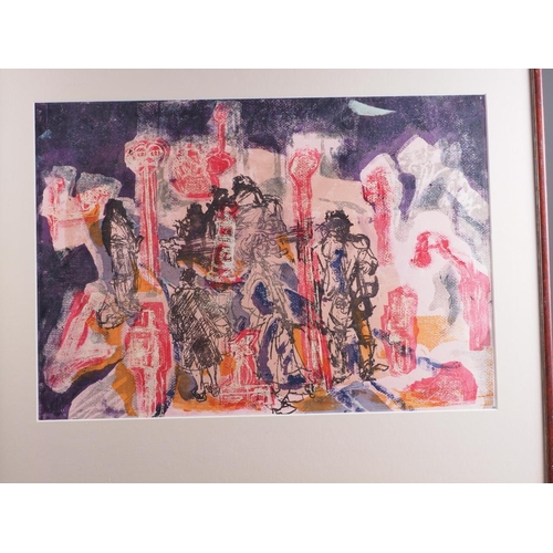 447 - Frances Burges: two gouache studies, 