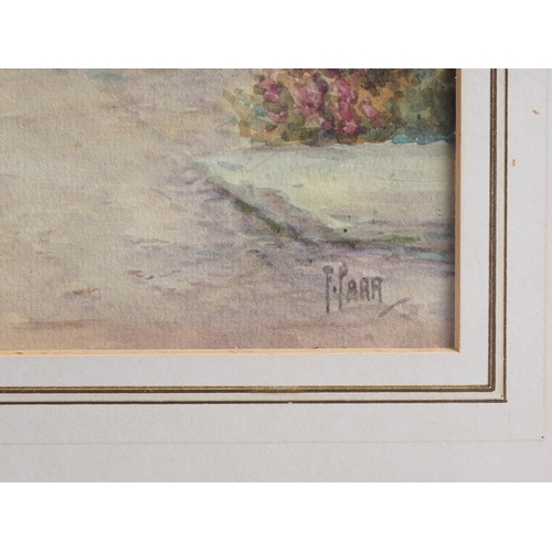 437 - F Parr: an early 20th century watercolour, 