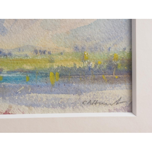 445 - Cecil Arthur Hunt, RWS: two watercolours, 