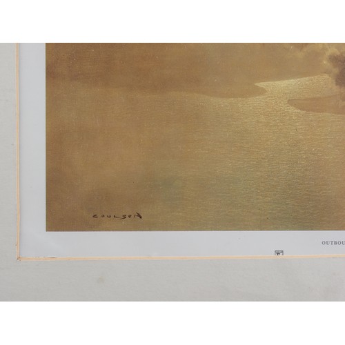 418 - Michael Anthony Clark: a limited edition print, swordfish biplanes, 42/150, in painted frame, a Coul... 