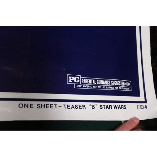 224 - A star wars poster, lobby card and album