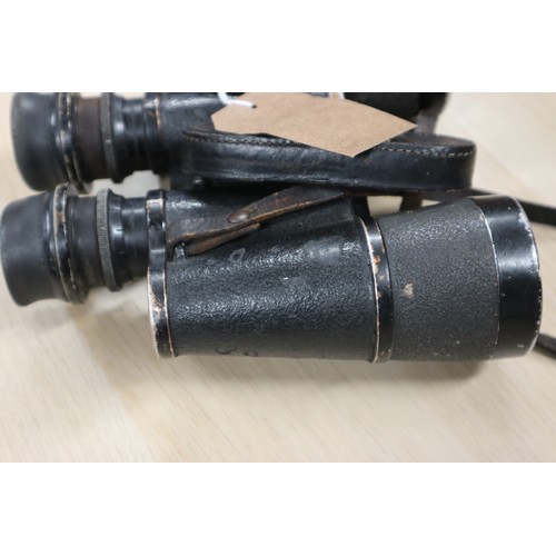 154 - A pair of WWII Kriegsmarine 7x50 binoculars