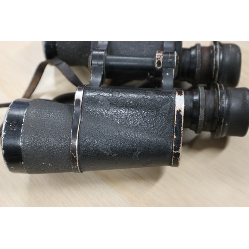 154 - A pair of WWII Kriegsmarine 7x50 binoculars