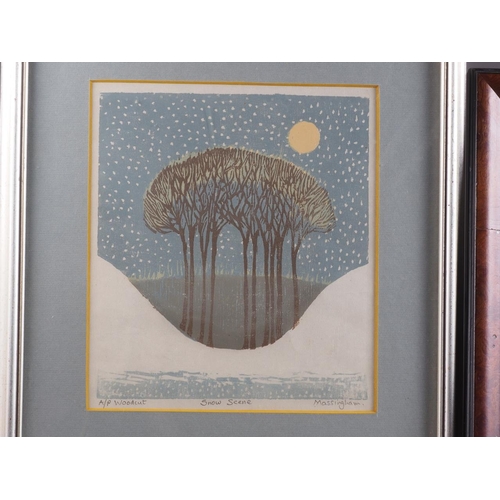 451 - Massingham: an artist proof woodcut print, 