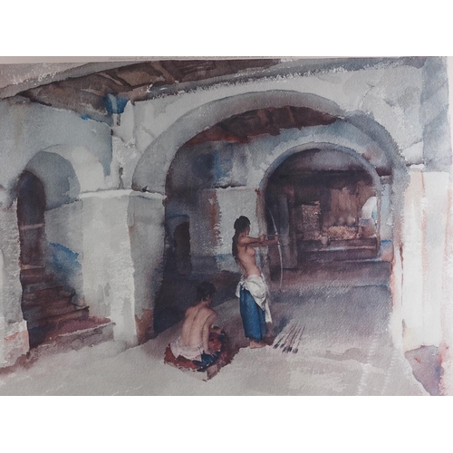 456 - Russell Flint: signed colour print, 