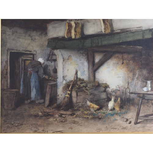 495 - Woitland '98: a late 19th century watercolour, 