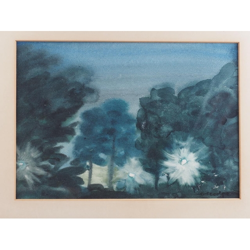 501 - A G Hodge: a pair of watercolour landscapes, 8