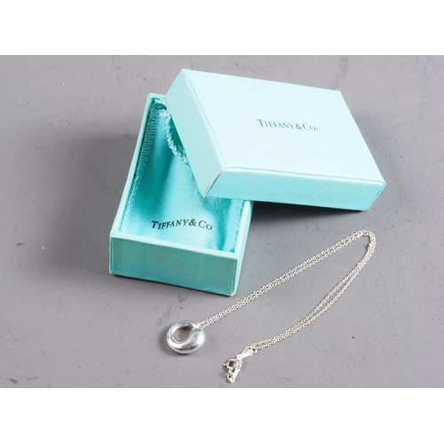 385 - A Tiffany & Co Elsa Peretti Eternal Circle necklace