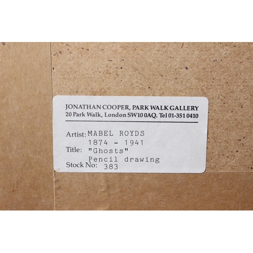 296 - Mabel Royds: a pencil sketch, 