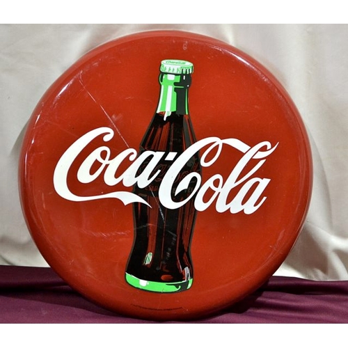 10 - Coca Cola Button Sign