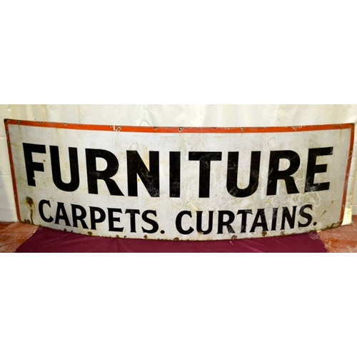 12 - Furniture Metal Advertising Sign