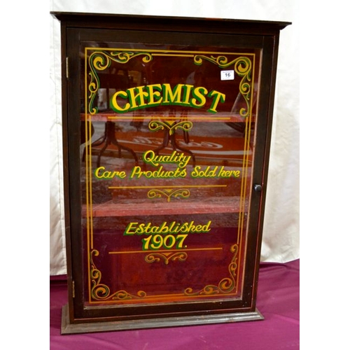 16 - Chemists Cabinet