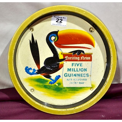 22 - Original Guinness Toucan Tray