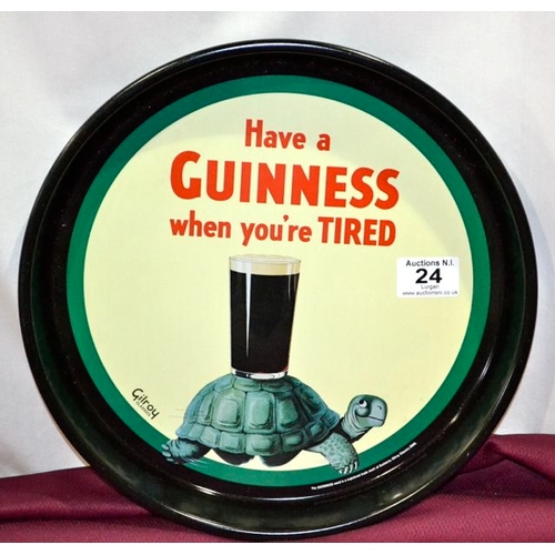 24 - Have a Guinness When You're Tired Tray