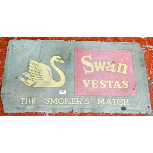 69 - Original Rubber Swan Vestas Mat