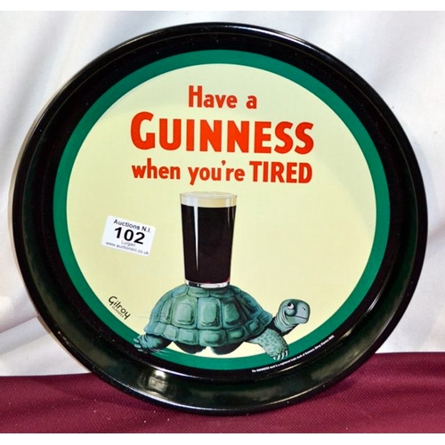 102 - Have A Guinness When You're Tired Tray