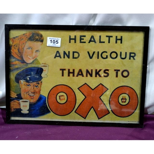 105 - Health & Vigour Thanks To OXO Vintage Ad