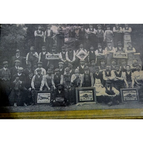 107 - Castlebellingham Brewers Antique Picture