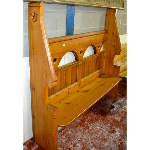 114 - Pine Church Pew