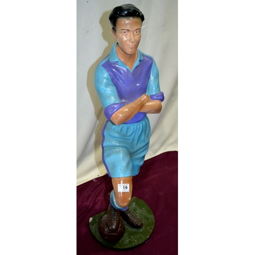 119 - Vintage Style Footballer