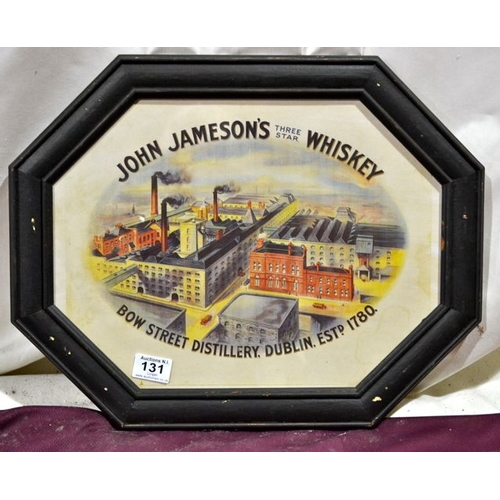 131 - John Jamesons Framed Poster