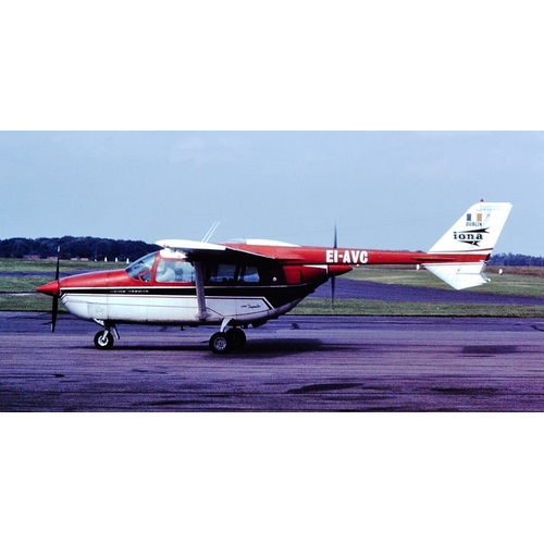 50 - REIMS-CESSNA F337F SUPER SKYMASTER, EI-AVC / 0032 Tail

Photograph - Rob Hodgkins - EI-AVC Cessna 33... 