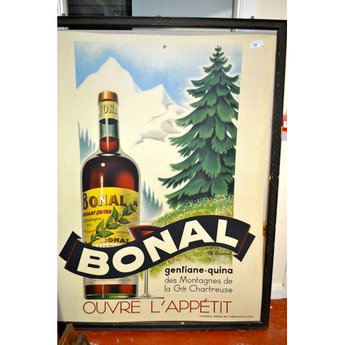 136 - Bonal Advertising Sign