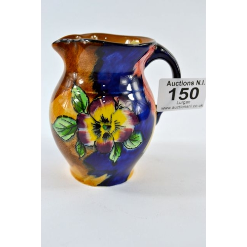 150 - H & K Tunstall Floral Jug