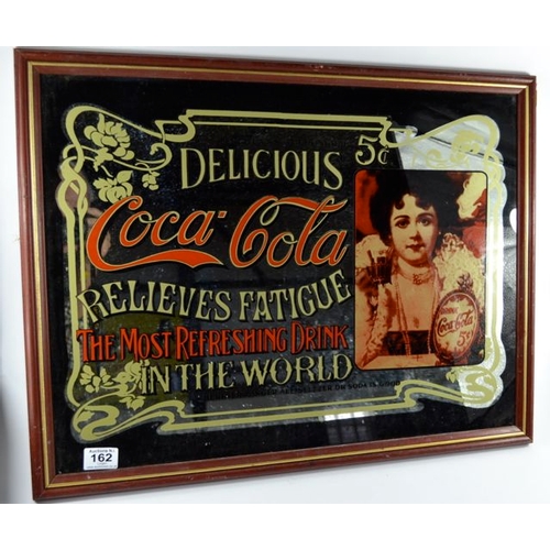 162 - Coca Cola Vintage Mirror