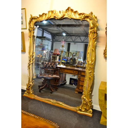 170 - Large Antique Gilt Framed Mirror